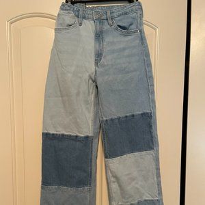 Adorable patchwork H&M Jeans